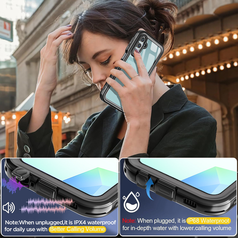 For Samsung Galaxy A16 Case Waterproof Shockproof Heavy Duty Cover