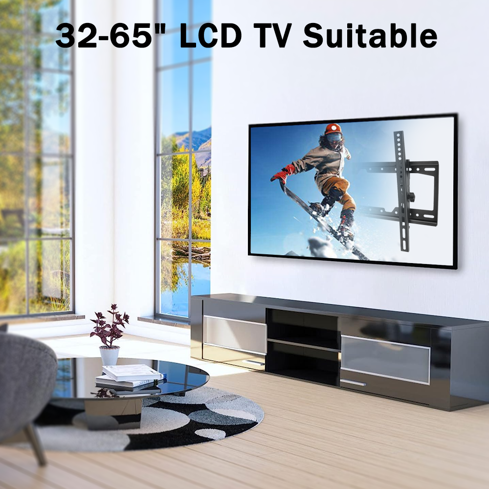 Universal TV Wall Bracket TV Stand tv Mount Full Motion Swivel Tilt LCD LED 32-80 Inch