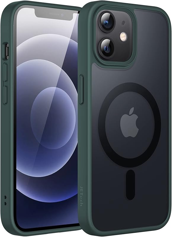 Magnetic Case for iPhone 12 Compatible with MagSafe, Translucent Matte Back