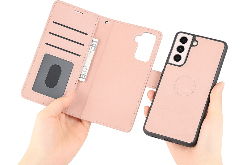 For Samsung Galaxy A56 A36 A26 A16 A21 A15 A35 A55 A70 A71 A73 5G 2 in 1 Leather Magnet Flip Cover
