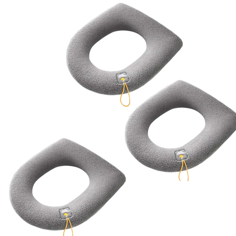 3PCS Toilet Seat Cushion Pad
