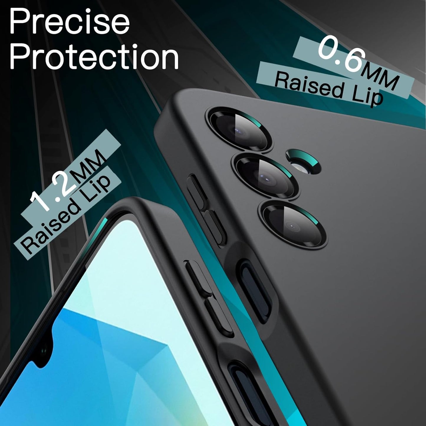 Soft TPU Slim Fit Black Case for Samsung Galaxy A56