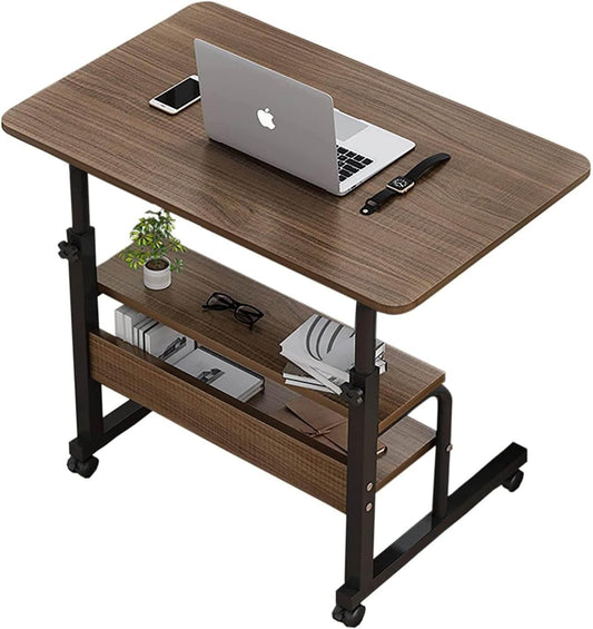 Universal Adjustable Height Mobile Computer Desk
