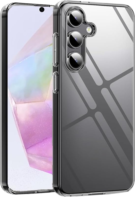 Tough Clear Case for Samsung Galaxy A06 + 2 x Screen Protectors