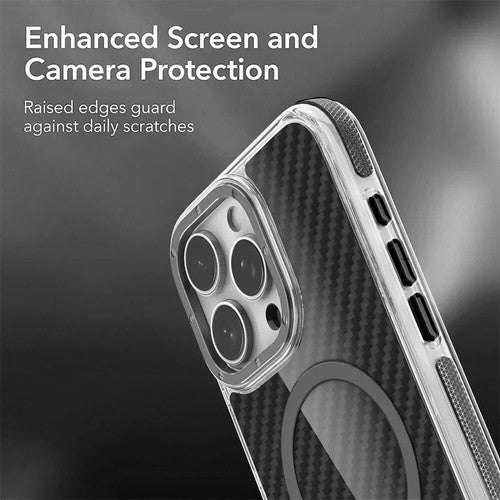 For Apple iPhone 16 Pro  Magsafe Carbon Fiber Heavy duty case