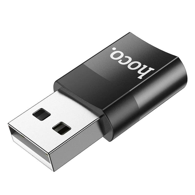 2 Packs USB Male to USB Type-C Female OTG Adapter Plug Premium Converter