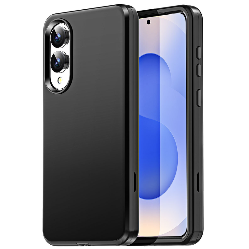 For Samsung Galaxy S25 Edge Shockproof Black