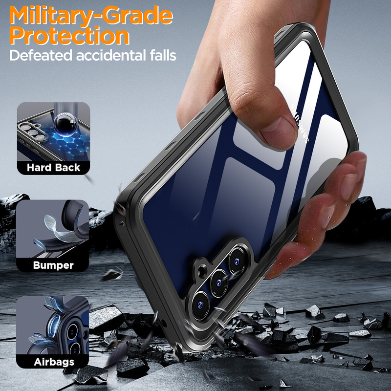 For Samsung Galaxy A16 Case Waterproof Shockproof Heavy Duty Cover