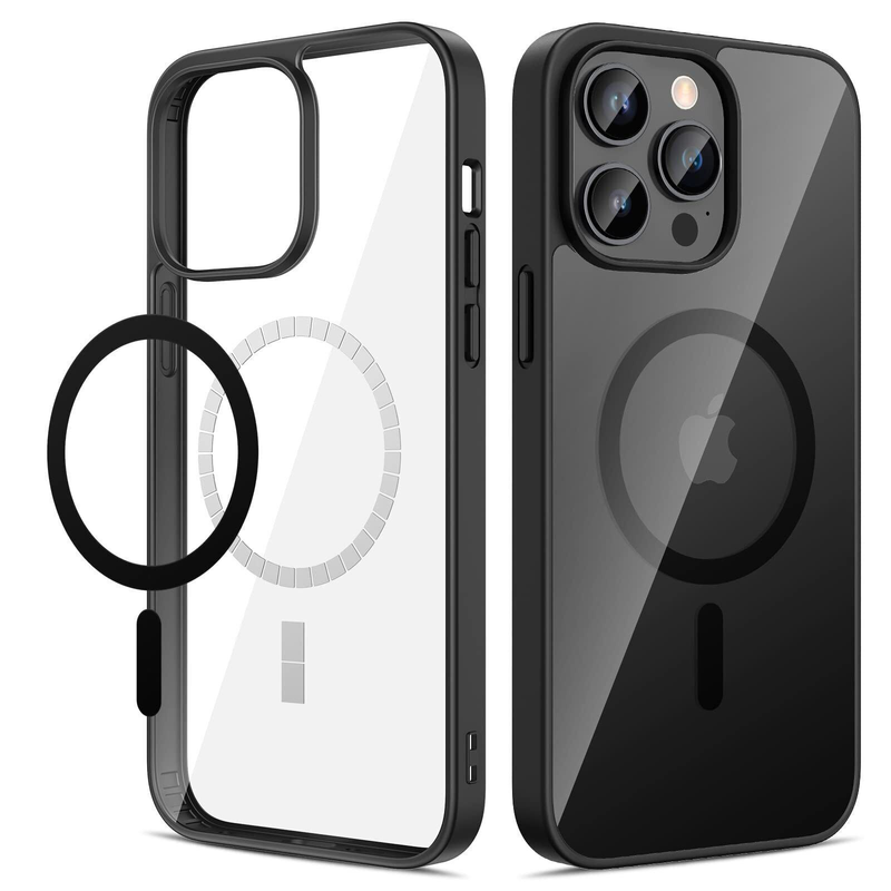 Slim Shockproof Case For iPhone 16 Pro Max-Black