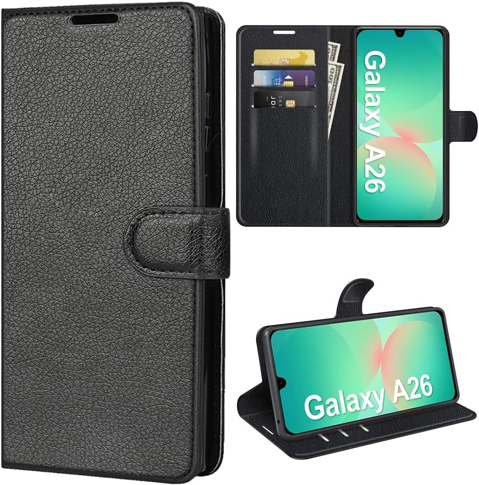 Protective PU Leather Wallet Case Cover for Samsung Galaxy A16