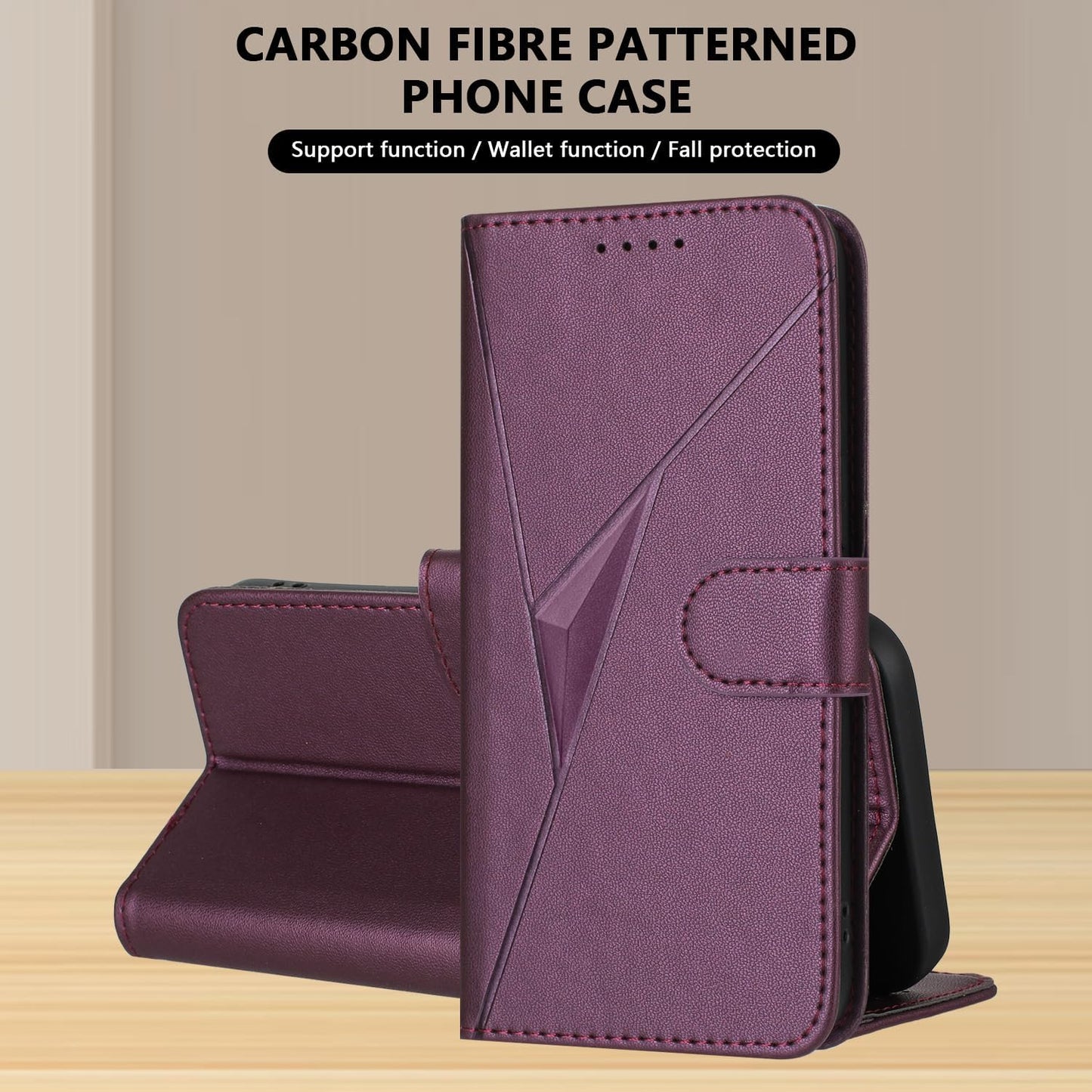 Purple Wallet Case for Samsung Galaxy A16 5G