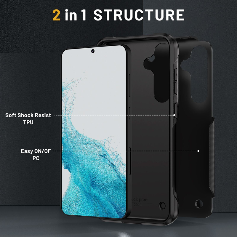 For Samsung Galaxy S24 Plus Grip shockproof tradie phone case