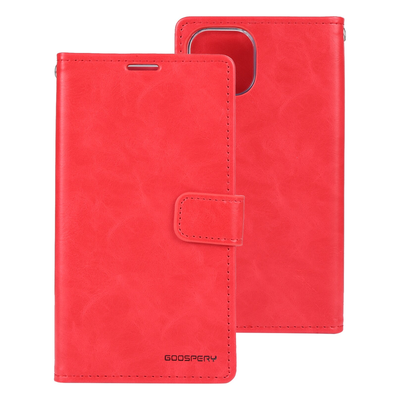 Red Flip Wallet Case for iPhone 16 Pro Max