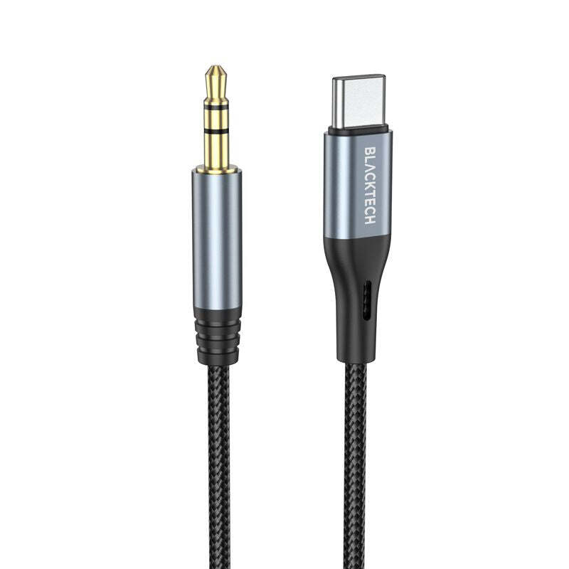 2 Packs Universal USB Type-C to 3.5mm AUX Audio Male Cable Adapter-1m