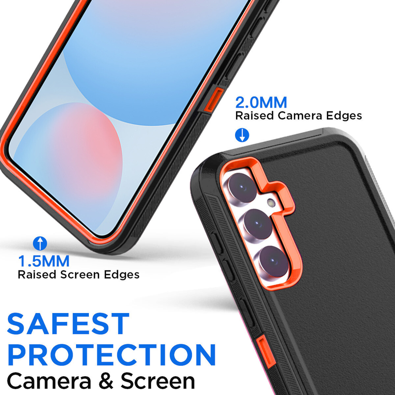 For Samsung Galaxy S24 FE Heavy Duty Builder Case