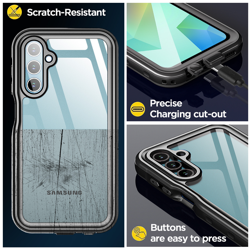 For Samsung Galaxy A16 Case Waterproof Shockproof Heavy Duty Cover