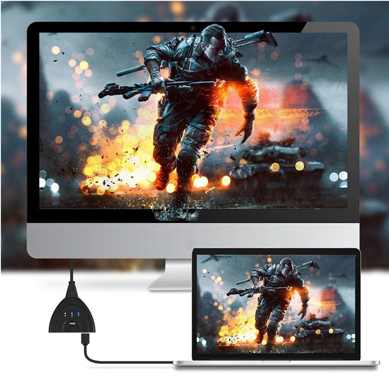 HDMI Splitter with 3 Ports
