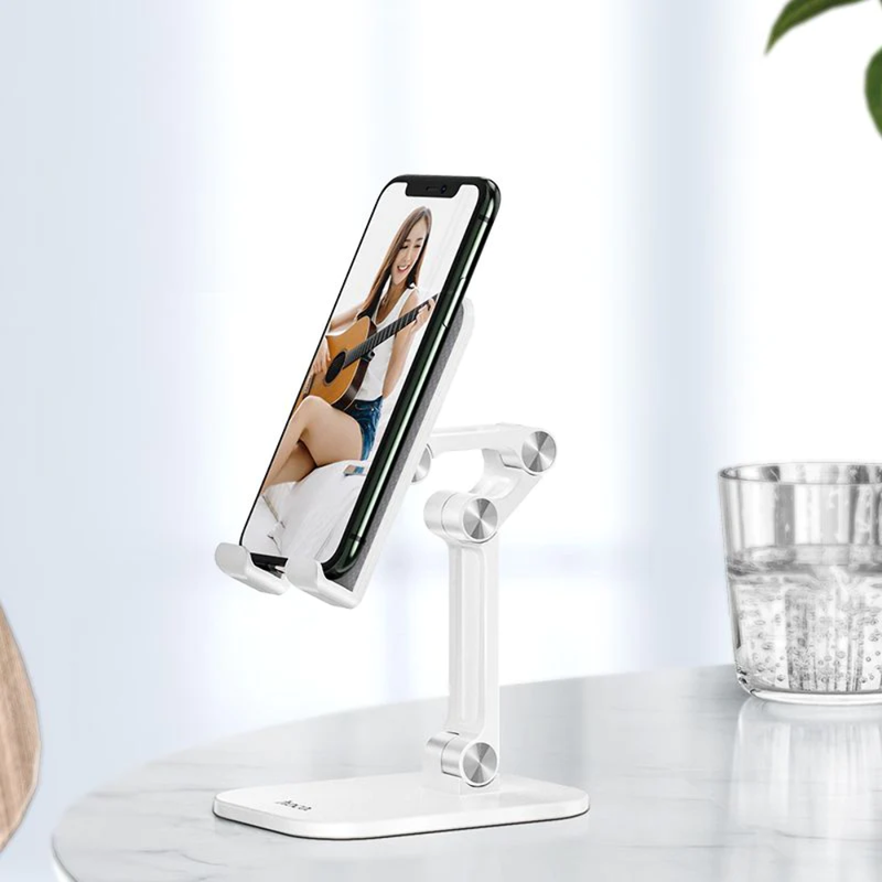 Universal Foldable Adjustable Desk Phone Stand Holder for Phone Tablet