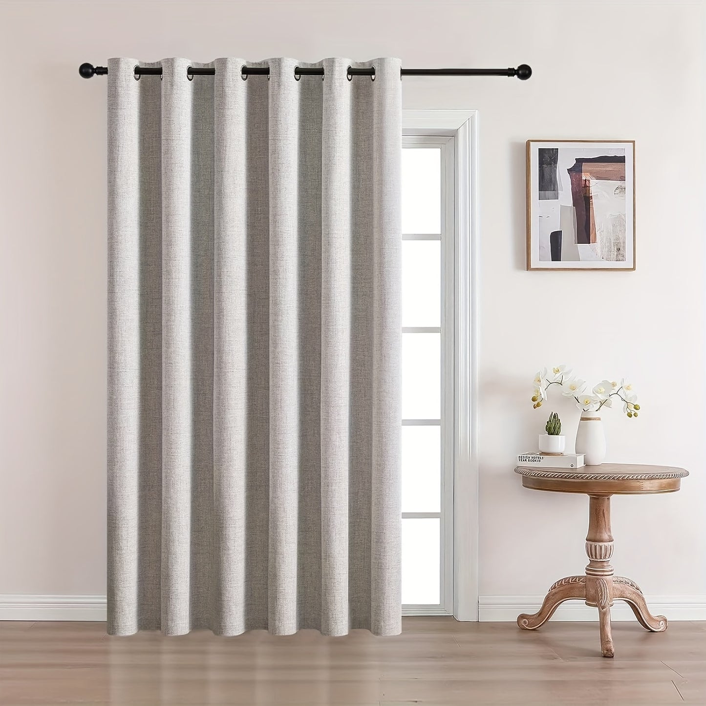 Universal 2pcs 100% Blackout Curtains Window Curtain