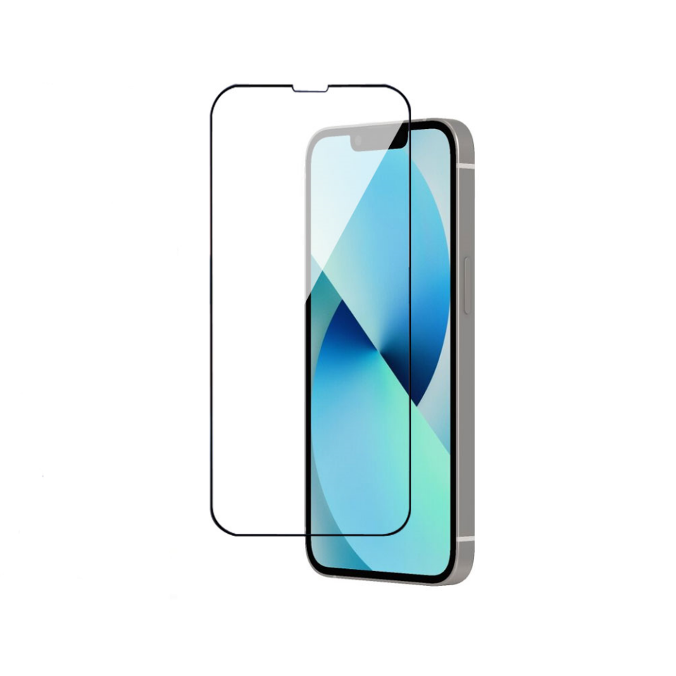 2PCs for iPhone 14 Plus Tough Full Cover Tempered glass screen protector