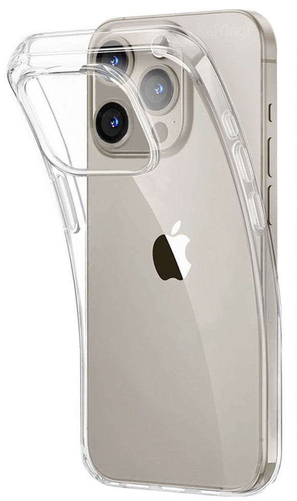 iPhone 16 Pro Max Slim clear Gel case