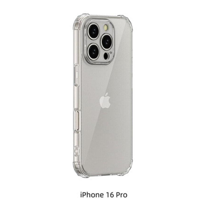 For iPhone 16 Pro Gel clear case