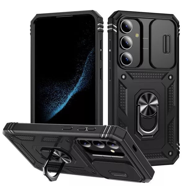 For Samsung Galaxy A15 Shockproof Cover + 2 Screen Protectors