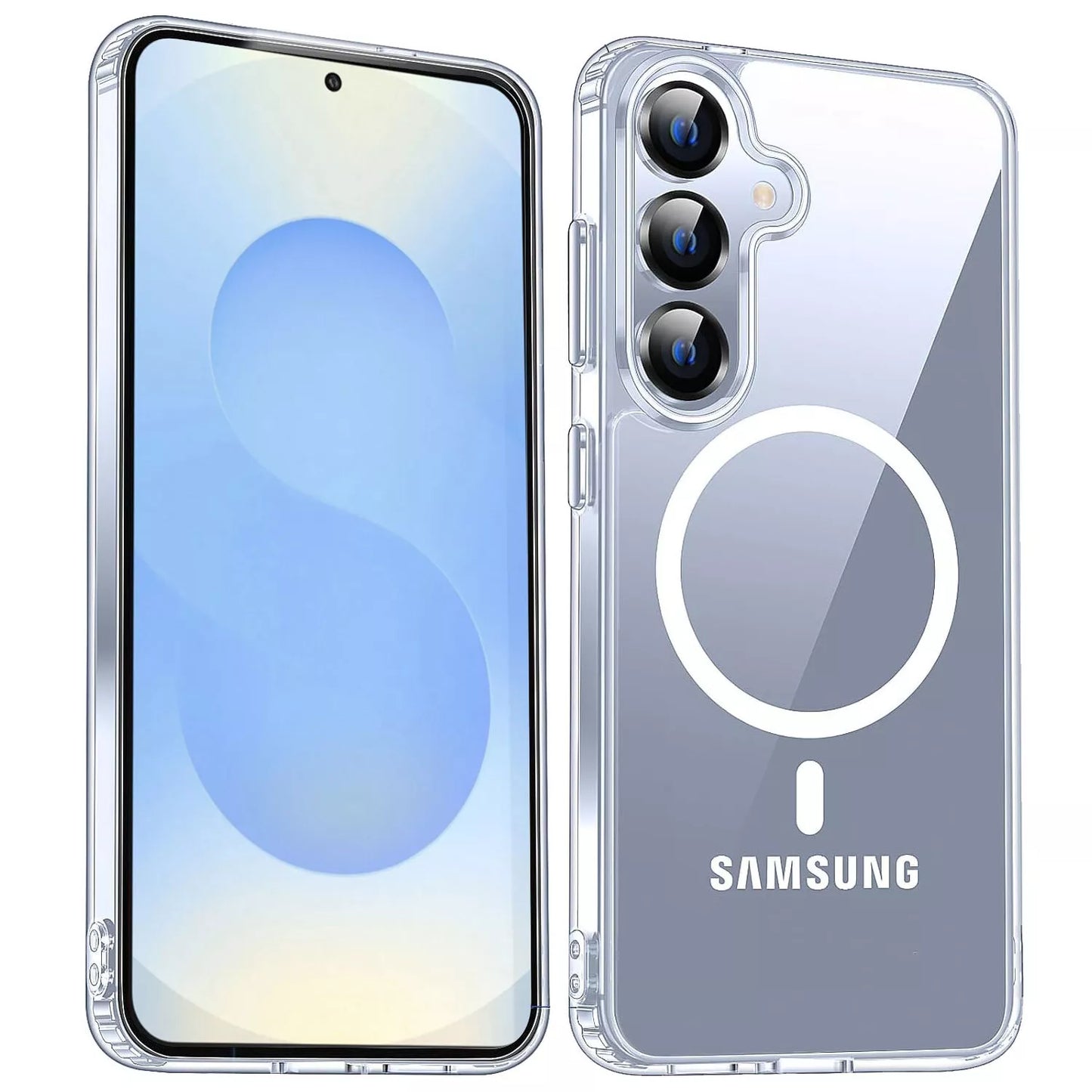 For Samsung Galaxy A15 MagSafe Clear Case
