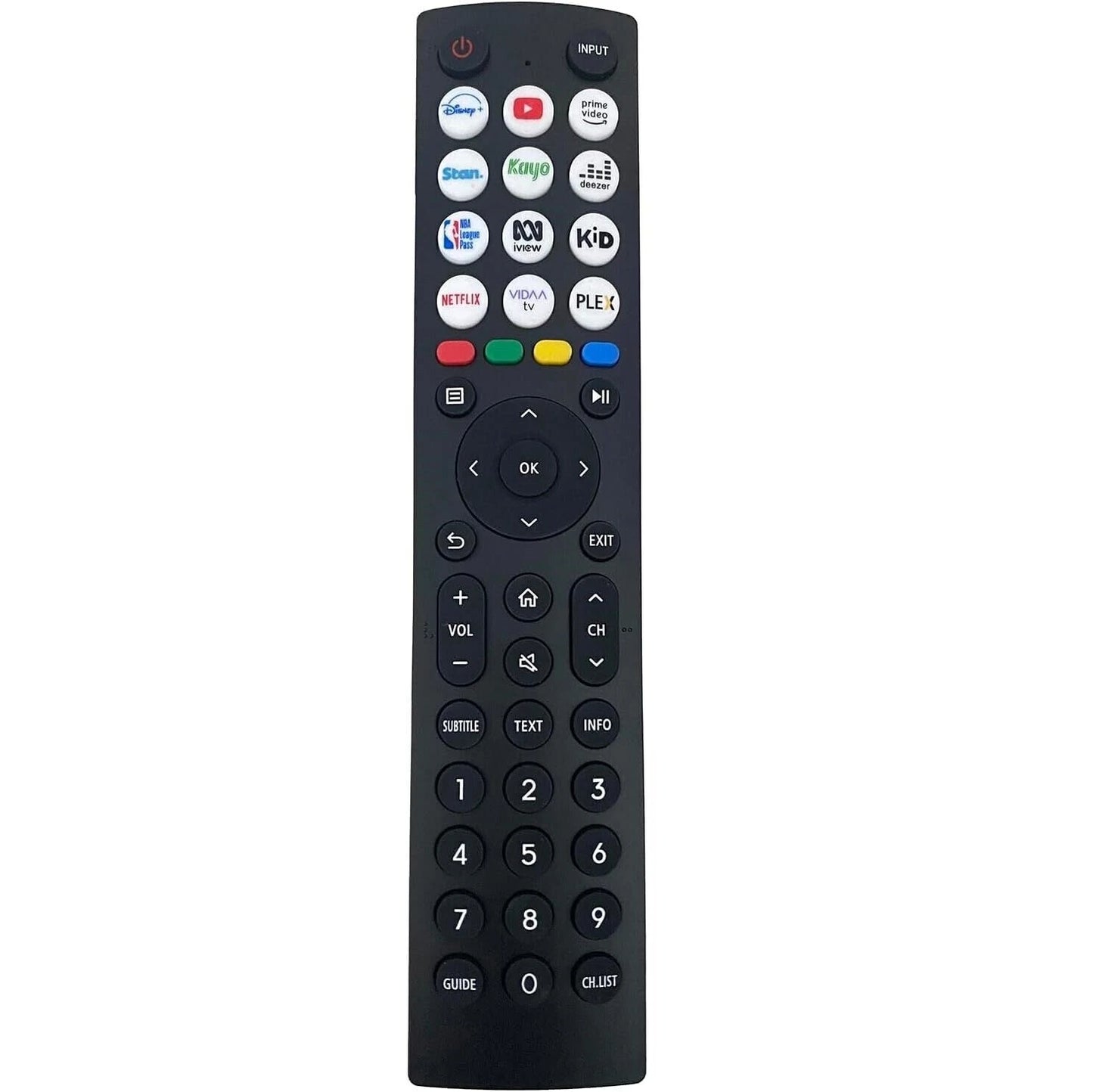Replacement Remote Control For Hisense TV 50A7KAU