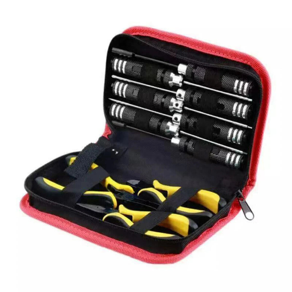 10 in 1 RC Car Tool Kit Screwdriver Set Pliers Hex Sleeve Socket Repair Tools