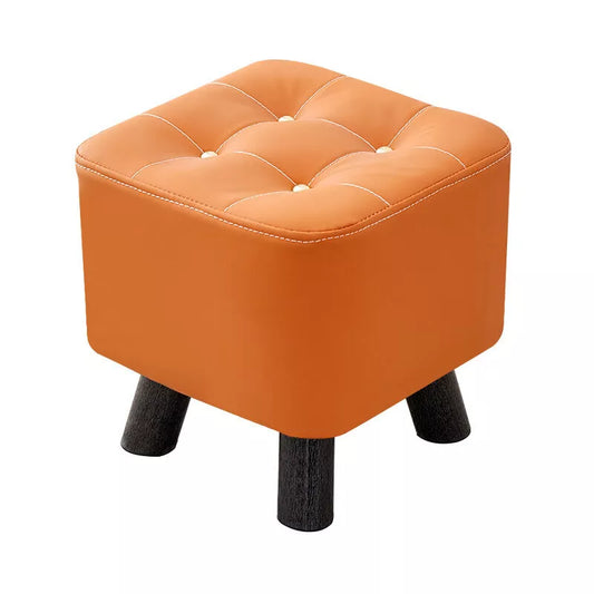 Small Stool Household Sofa Stool Shoes Changing Low Seat for Bedroom and Living