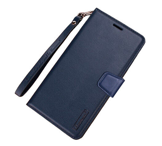 For Samsung Galaxy A55 Wallet Case with Lanyard Navy blue Colour Flip Cover