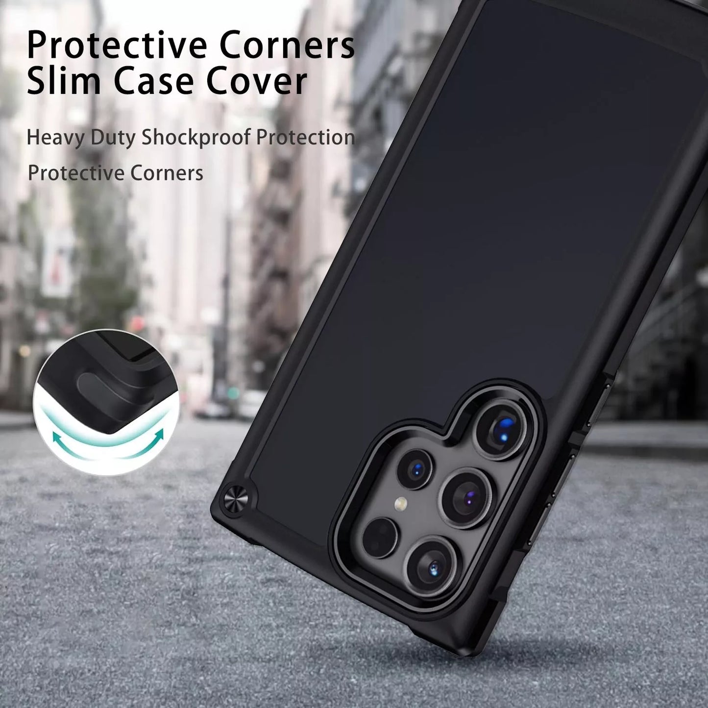 For Samsung Galaxy S22 Ultra Shockproof Case Rugged Cover