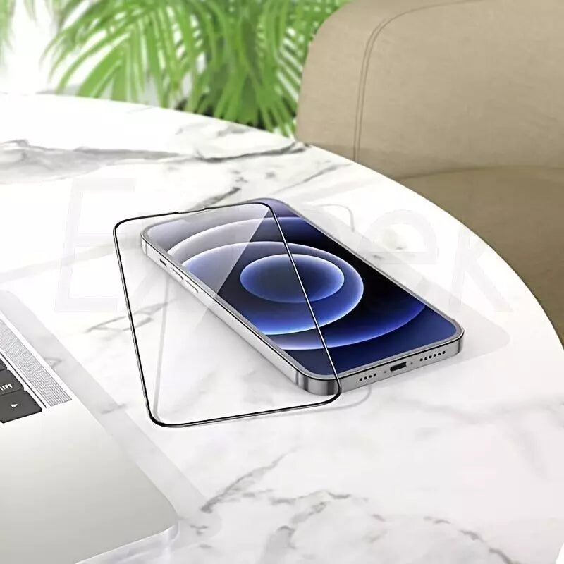 2PCs for iPhone 14 Plus Tough Full Cover Tempered glass screen protector