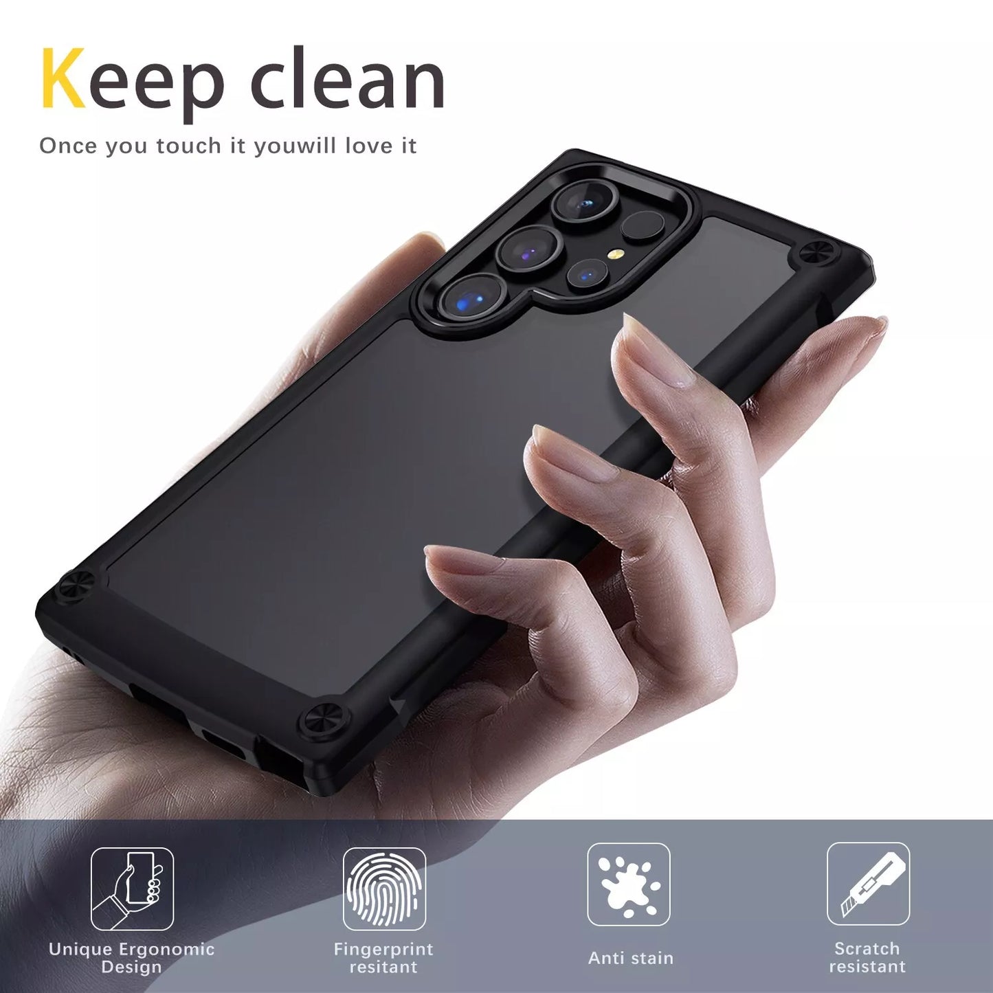 For Samsung Galaxy S22 Ultra Shockproof Case Rugged Cover