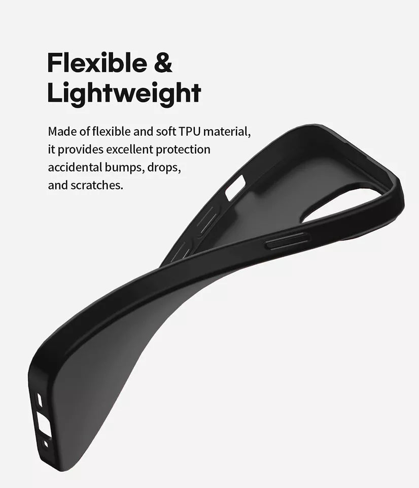 For iPhone 15 Plus shockproof case slim black cover + 2 x Screen Protectors