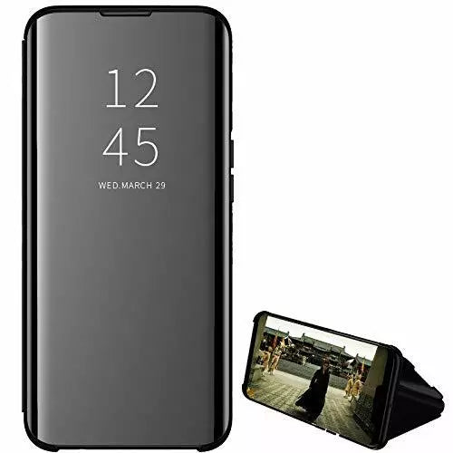Samsung Clear View Standing Cover for Samsung Galaxy Note 9-Black