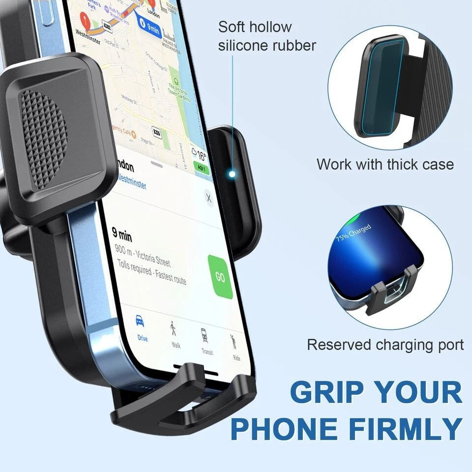 Rotatable Car Phone Holder Universal Expandable Dashboard Mobile Holder