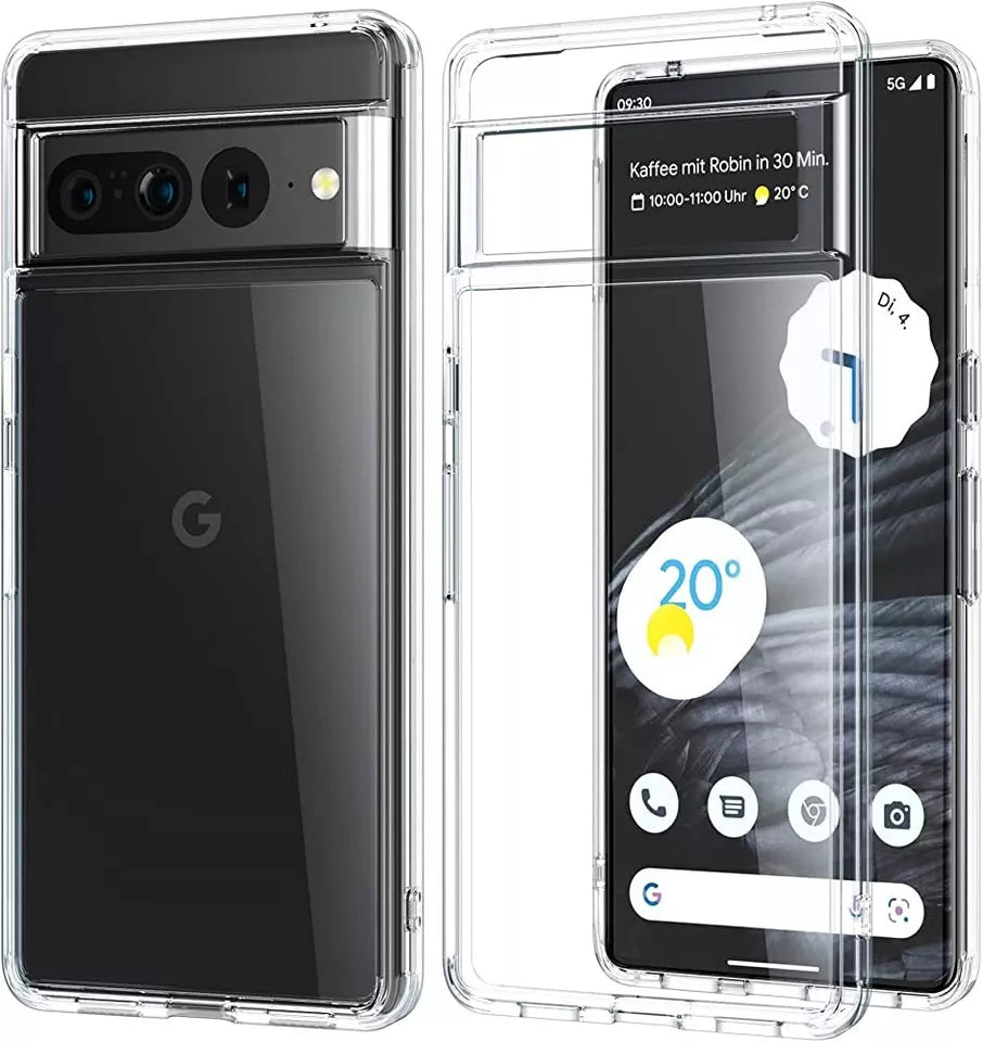 For Google Pixel 7 Pro shockproof case clear protective cover
