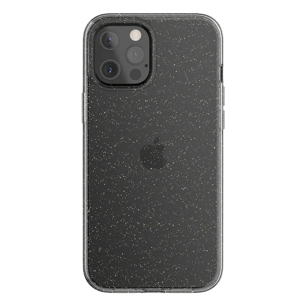 For iPhone 13 Pro Black Bling Sparkle Shockproof Phone Cover