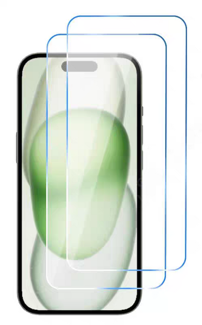 2-Pack For iPhone 17 Tempered Glass Screen Protectors