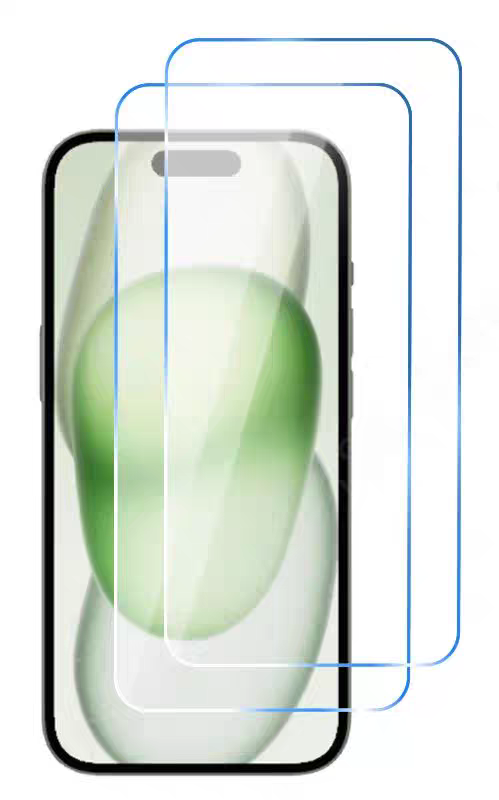 2-Pack For iPhone 17 Pro Max Tempered Glass Screen Protectors