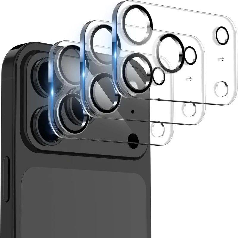[3 Pack]For iPhone 17 Pro Camera Lens Tempered Glass Protectors