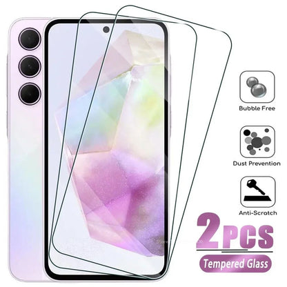 For Samsung Galaxy A55 Glass Screen Protector[2pack]