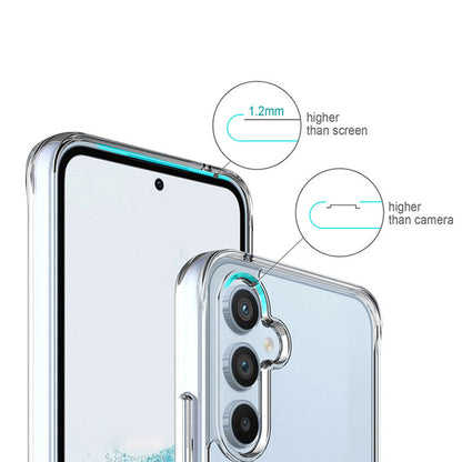 Clear Case for Samsung Galaxy A05s- Shockproof Protective Cover, Slim Fit