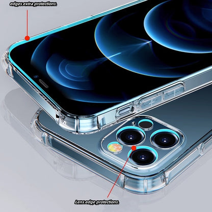 For iPhone 16 Pro Max transparent silicone case