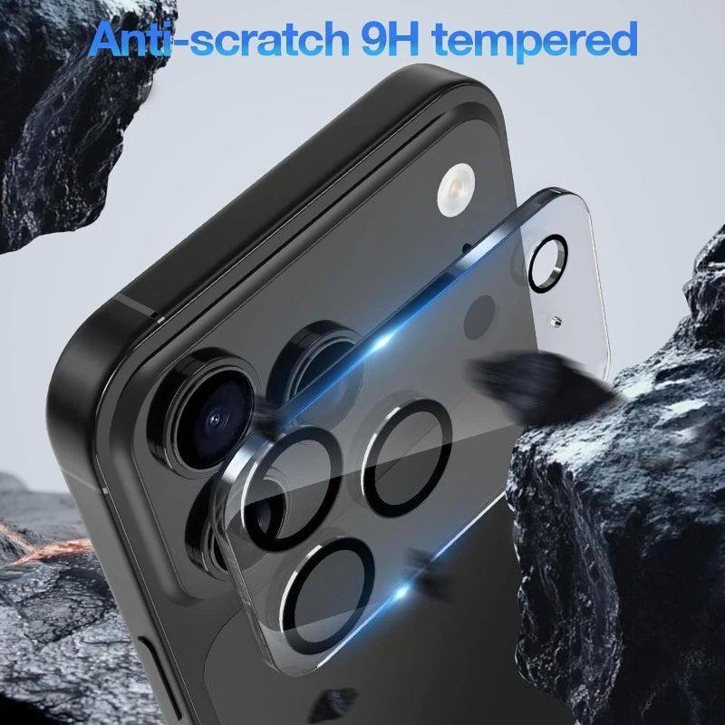 [3 Pack]For iPhone 17 Pro Camera Lens Tempered Glass Protectors