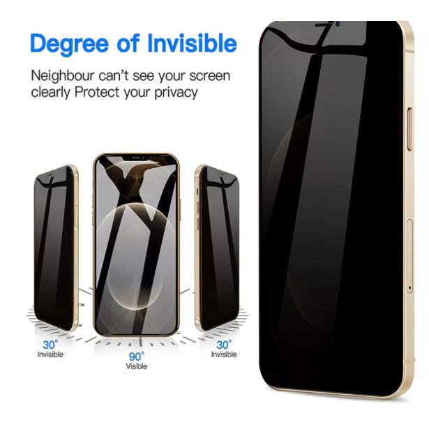Privacy Anti-Spy Glass Screen Protector For iPhone 15 I 15Pro I 15plus I 15 Pro max