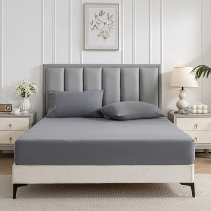Fitted Bed Sheet Set Ultra Soft - Bed Sheet And Pillowcase