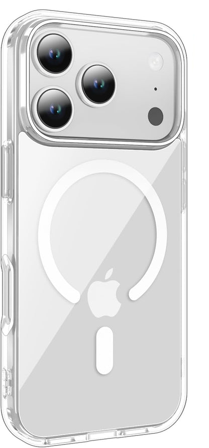 For iPhone 17 Pro Max Clear Case Magsafe Compatible